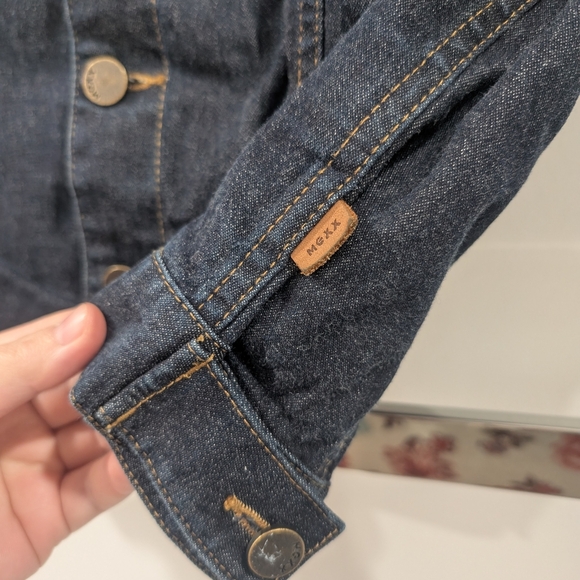 MEXX Denim Jean Jacket - Dark Wash - Small - Picture 4 of 8